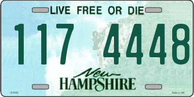 NH license plate 1174448