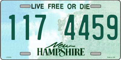NH license plate 1174459