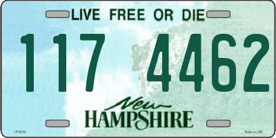 NH license plate 1174462