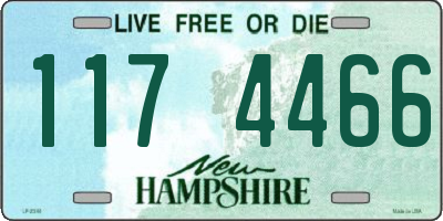 NH license plate 1174466