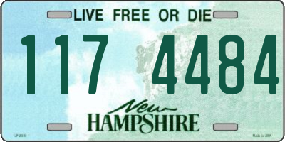NH license plate 1174484