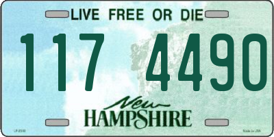 NH license plate 1174490