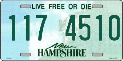 NH license plate 1174510