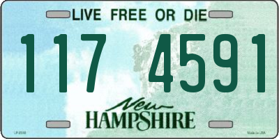 NH license plate 1174591
