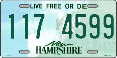 NH license plate 1174599