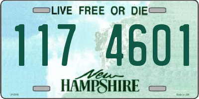 NH license plate 1174601