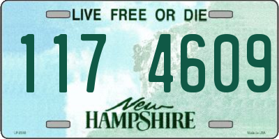 NH license plate 1174609