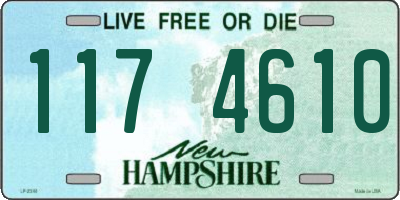 NH license plate 1174610