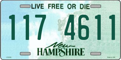 NH license plate 1174611