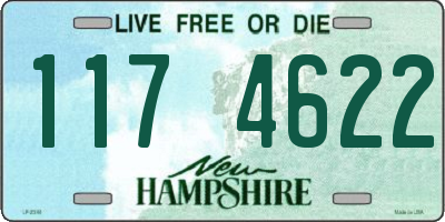 NH license plate 1174622
