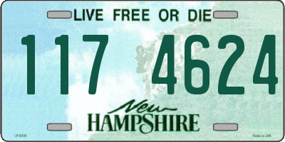 NH license plate 1174624