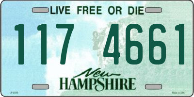 NH license plate 1174661