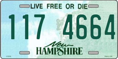 NH license plate 1174664