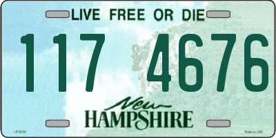 NH license plate 1174676