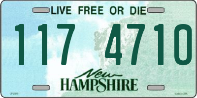 NH license plate 1174710