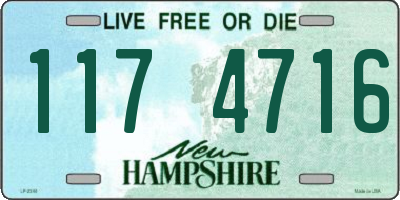 NH license plate 1174716