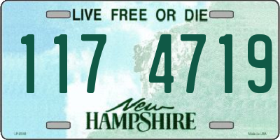 NH license plate 1174719