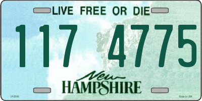 NH license plate 1174775