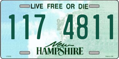 NH license plate 1174811