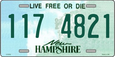 NH license plate 1174821