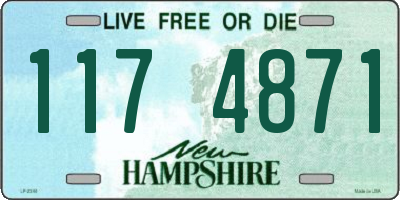 NH license plate 1174871