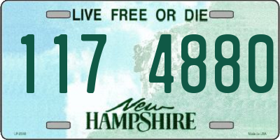 NH license plate 1174880