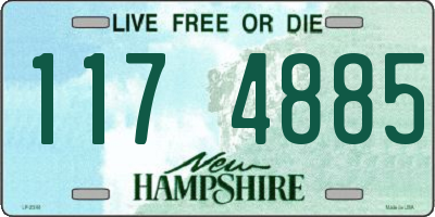 NH license plate 1174885