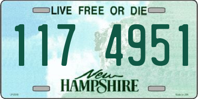 NH license plate 1174951