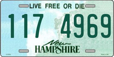 NH license plate 1174969