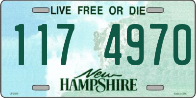 NH license plate 1174970