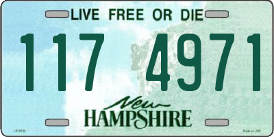 NH license plate 1174971