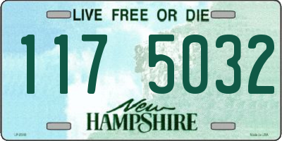 NH license plate 1175032