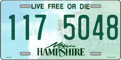 NH license plate 1175048
