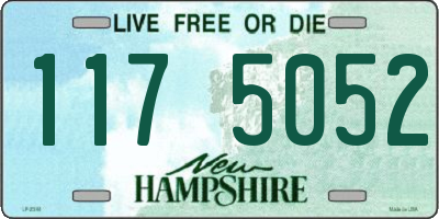 NH license plate 1175052