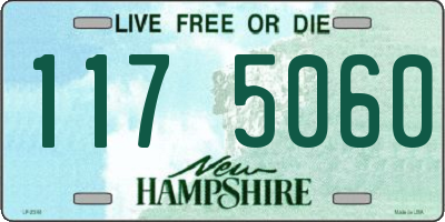 NH license plate 1175060