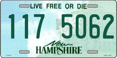 NH license plate 1175062
