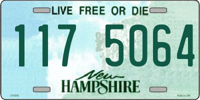 NH license plate 1175064
