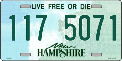 NH license plate 1175071