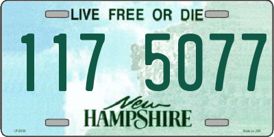 NH license plate 1175077