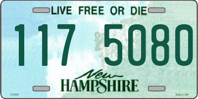 NH license plate 1175080