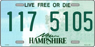 NH license plate 1175105