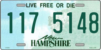 NH license plate 1175148