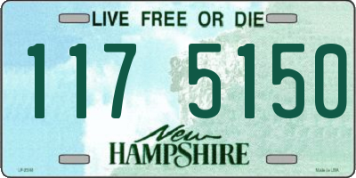 NH license plate 1175150