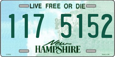 NH license plate 1175152