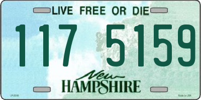 NH license plate 1175159