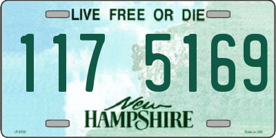 NH license plate 1175169