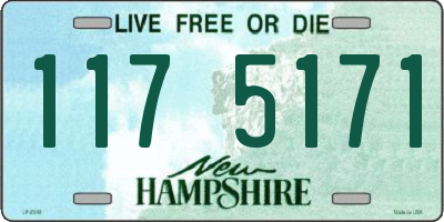 NH license plate 1175171