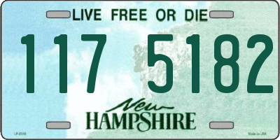 NH license plate 1175182