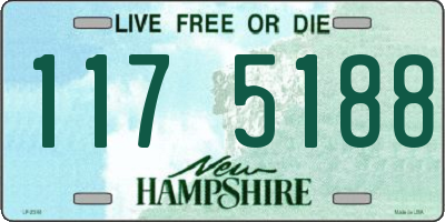 NH license plate 1175188