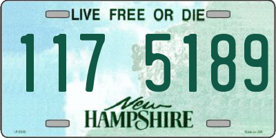 NH license plate 1175189